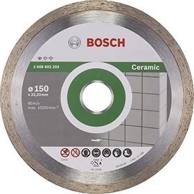 Bosch Professional Standard for Ceramic Diamanttrennscheibe, 150x1.6x22.23mm, 1 Stück