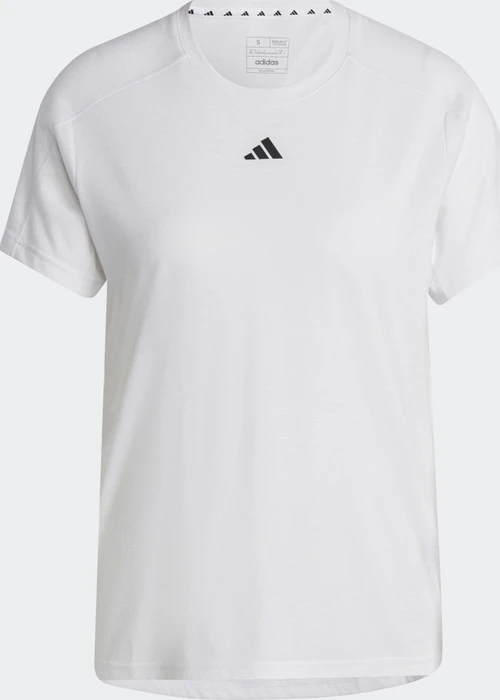 adidas Aeroready Train Essentials Minimal Branding Funktionsshirt kurzarm weiß (Damen)