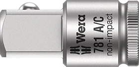 Wera 781 A/C Steckschlüssel-Adapter, 1/4" auf 1/2"