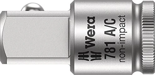 Wera 781 A/C Steckschlüssel-Adapter, 1/4" auf 1/2"