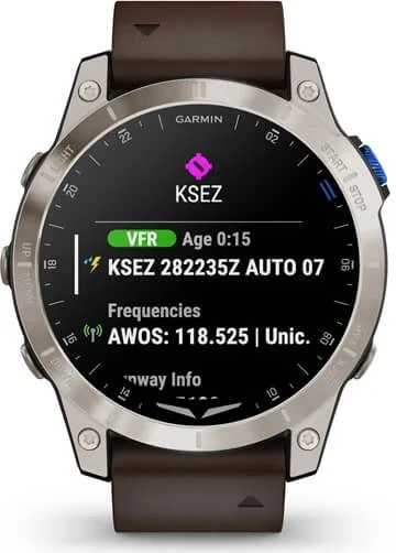 Garmin D2 Mach 1 oxford brown leather