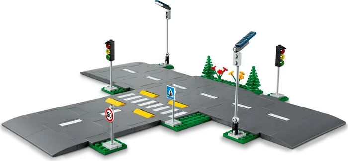LEGO City - Straßenkreuzung mit Ampeln