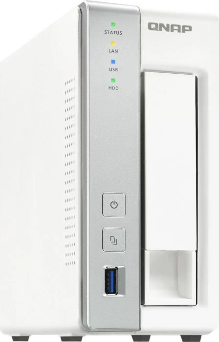 QNAP Turbo Station TS-131, 512MB RAM, 1x RJ-45 1000Base-T, 3x USB-A 3.0