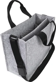 Sigel Notebook Tasche Desk Sharing Bag Classic M Synthetischer Filz Hellgrau
