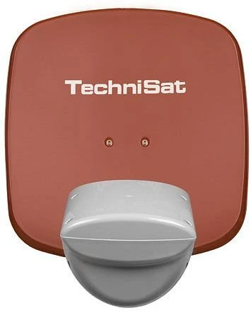 TechniSat Multytenne Twin, rot (mit Empfangssystem, Zwei-Teilnehmer)