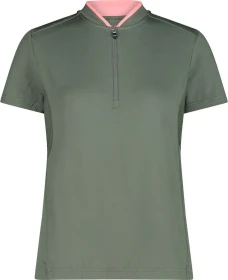 CMP Bike T Half Zip Trikot kurzarm salvia (Damen)
