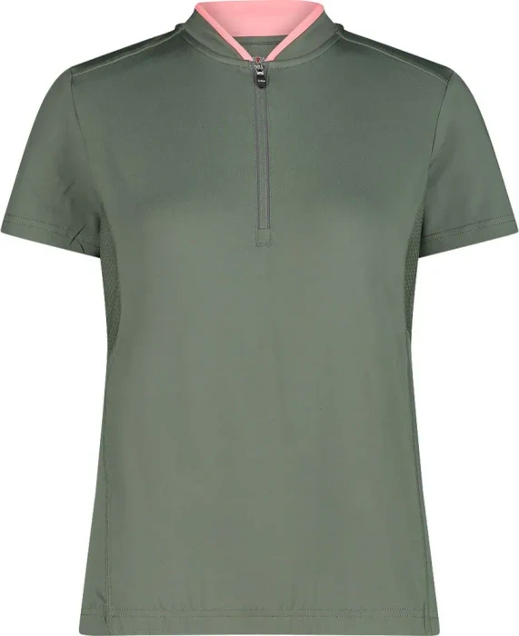 CMP Bike T Half Zip Trikot kurzarm salvia (Damen)