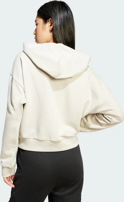 adidas Essentials 3-Streifen French Terry Hoodie beige/weiß (Damen)