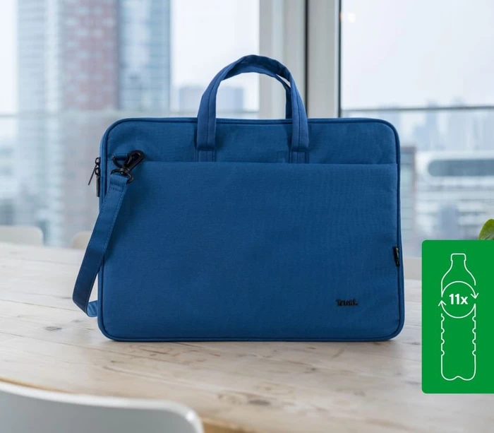 Trust Bologna Laptop Tasche 16" blau