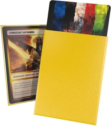 Ultimate Guard Cortex Sleeves 100 matt gelb