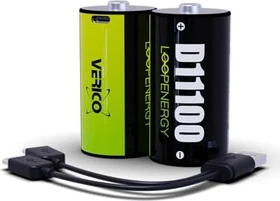 Verico LoopEnergy Mono D Li-Ion USB-C 7400mAh, 2er-Pack
