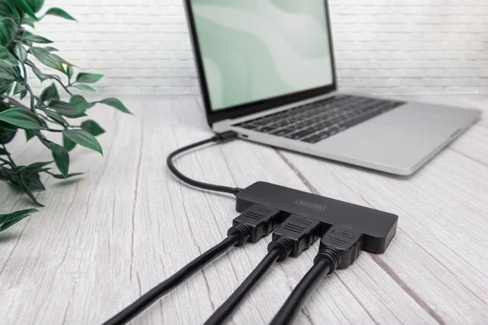 Digitus 3-Port MST Video Hub, USB-C [Stecker]