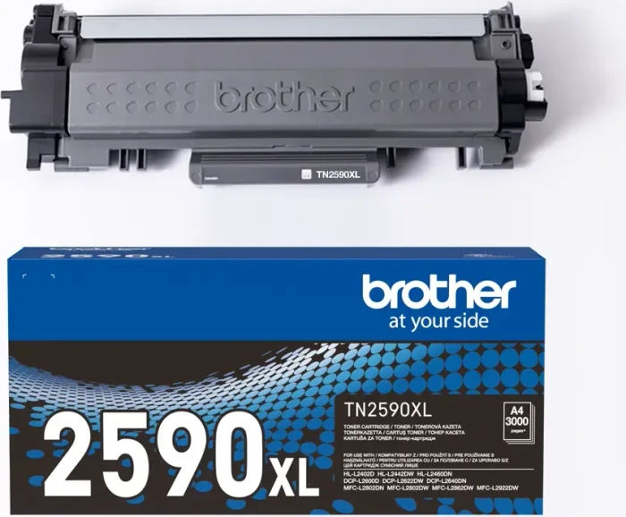 Brother Toner TN-2590XL schwarz