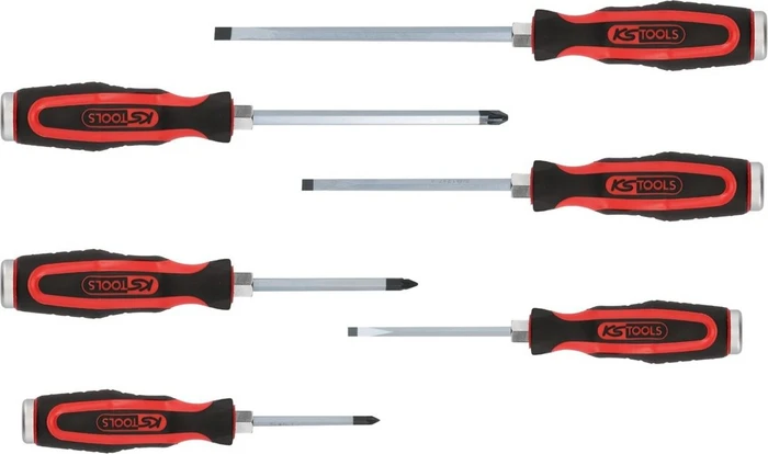 KS Tools ERGOTORQUEmax Schraubendrehersatz, 6-tlg.
