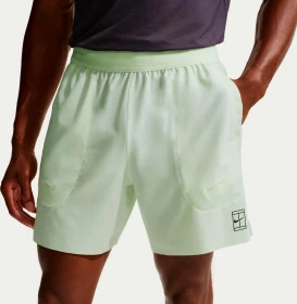 Nike Court Dri-FIT Advantage Hose kurz volt tint/black (Herren)