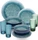 Hummelladen Melamin Geschirrset adria blue (31835)