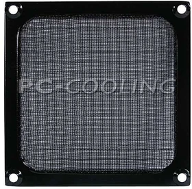 Cooltek Lüftergitter mit Filter 120mm schwarz