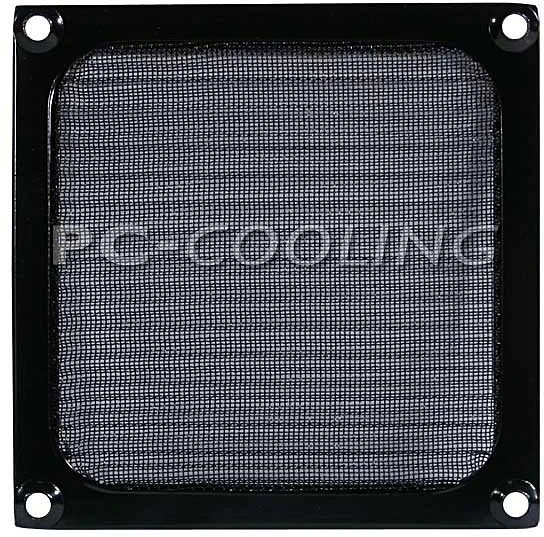 Cooltek Lüftergitter mit Filter 120mm schwarz