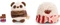 Nici MyMochi Yummi Edition Panda Kono mit Schokolade und Popcornkostüm Geschenkbox 8cm Vorschaubild