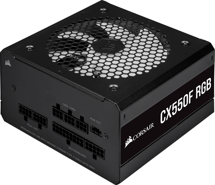 Corsair CX-F RGB Series CX550F RGB 550W, ATX