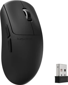 Keychron G6 HE 8K UltraLight Wireless Mouse, Frosted Smoke, Build-In Battery Version, USB/Bluetooth