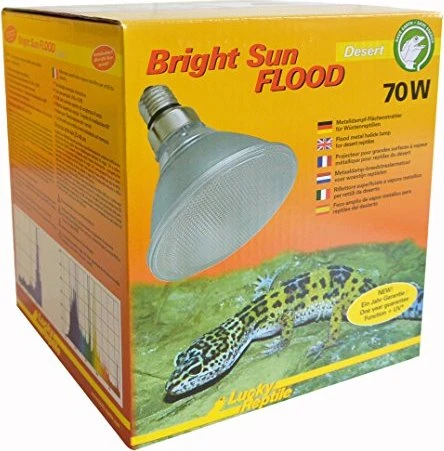 Lucky Reptile Bright Sun UV Flood Desert Lampe, 70W