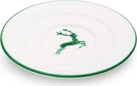 Gmundner Keramik Grüner Hirsch Kaffee Unterteller Gourmet 16cm