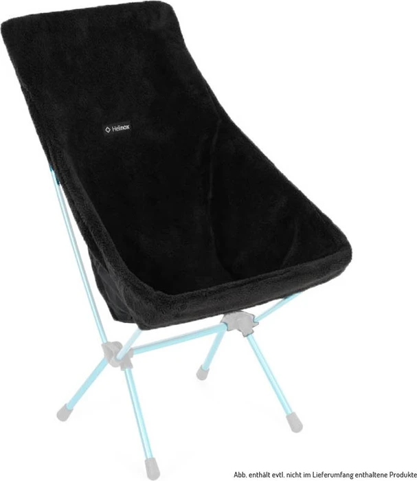 Helinox Chair One High Back Seat Warmer Überzug black fleece