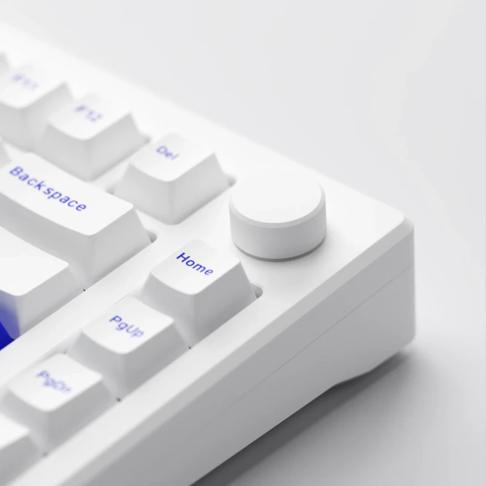 Akko MOD 007B PC, Blue on White, LEDs RGB, hot-swap, Ice Cream Purple, USB/Bluetooth, US