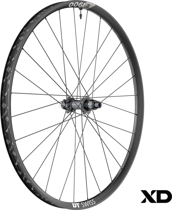 DT Swiss E 1900 Spline 28H 22mm/30mm 27.5" 12x148 TA SRAM XD Centerlock Disc Hinterlaufrad