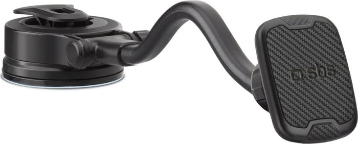 SBS Mobile California Magnetic Autohalterung mit Gelenkarm und Saugnapf schwarz
