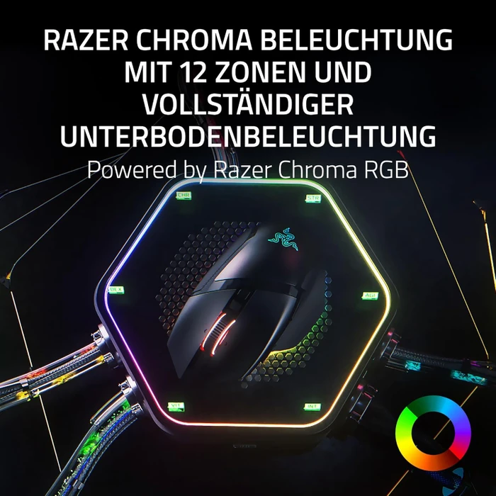 Razer Basilisk V3 Pro 35K Phantom White Edition, USB/Bluetooth