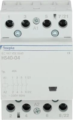 Doepke Installationsschütze HS 3-230AC/40-04