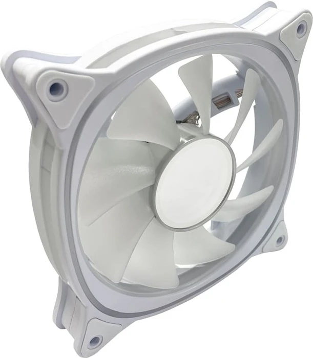 LC-Power Case Fan 120mm ARGB Reverse, weiß, LED-Steuerung, Fernbedienung, 120mm, 3er-Pack