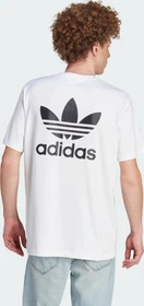adidas Adicolor Classics Back+Front Trefoil Boxy T-Shirt kurzarm weiß/schwarz (Herren)