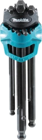 Makita Innensechskant Winkelschlüsselsatz, 9-tlg.