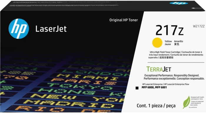 HP Toner 217Z gelb