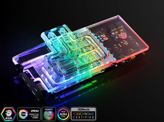 Bitspower Lotan VGA Waterblock MSI GeForce RTX 2080 Gaming X TRIO