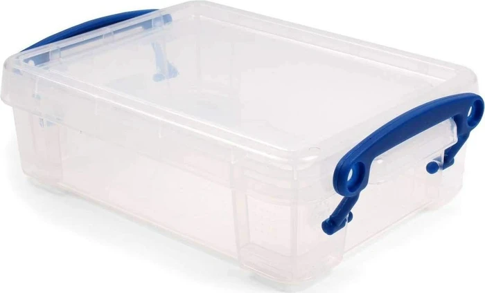 Aufbewahrungsbox, 0.75l, transparent, 12er-Pack