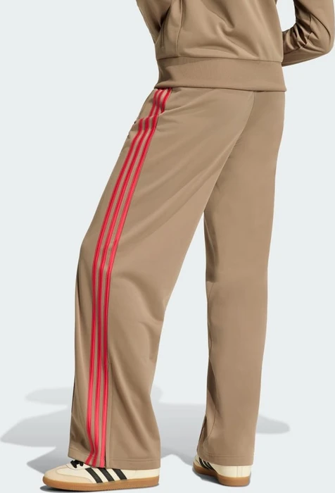 adidas Firebird Trainingshose lang khaki six/power pink (Damen)
