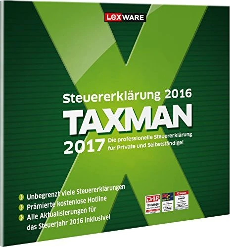 Lexware Taxman 2017, FFP (deutsch) (PC)
