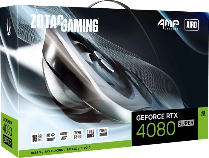 Zotac Gaming GeForce RTX 4080 SUPER AMP Extreme AIRO, 16GB GDDR6X, HDMI, 3x DP