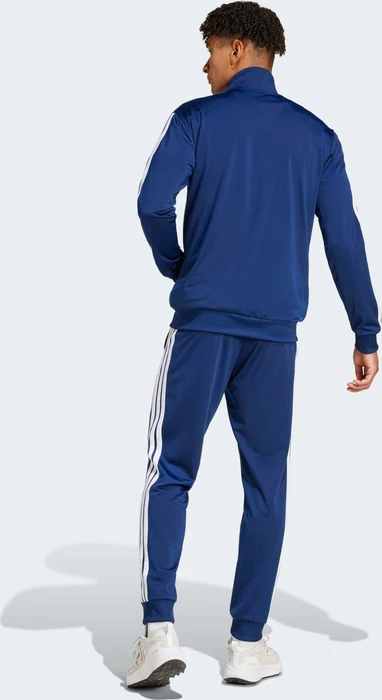 adidas Basic 3-Streifen Tricot Trainingsanzug dark blue (Herren)