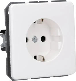 Jung Serie CD SCHUKO Steckdose Duroplast 16A 250V, alpinweiß