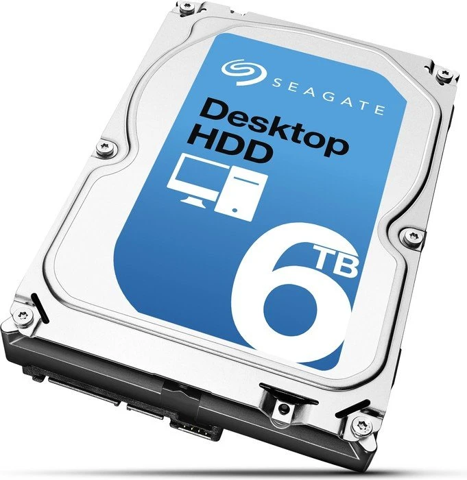 Seagate Desktop HDD 6TB, 512e / 3.5" / SATA 6Gb/s