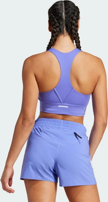 adidas Run Pocket Medium-Support Sport-BH semi cobalt blue (Damen)