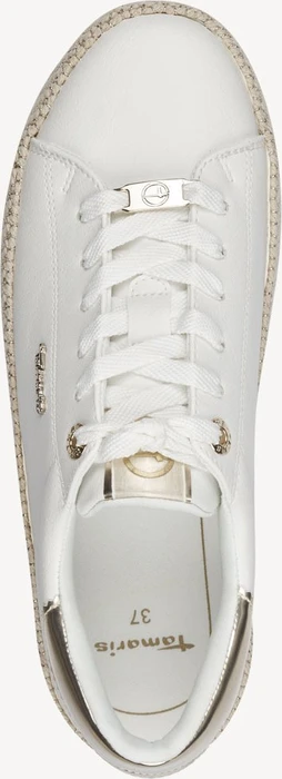 Tamaris Plateau Sneaker weiß (Damen)
