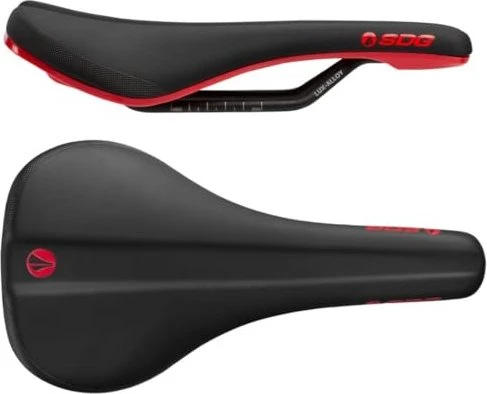 SDG Bel Air V3 Lux-Alloy 140mm Sattel rot