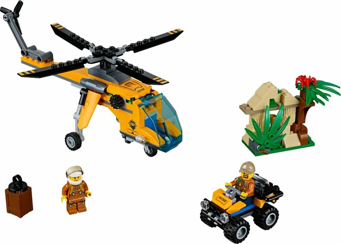 LEGO City Dschungelforscher - Dschungel-Frachthubschrauber