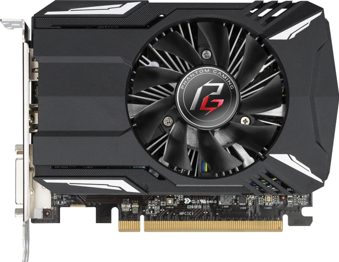 ASRock Radeon RX 550 2G, PHANTOM G R RX550 2G, 2GB GDDR5, DVI, HDMI, DP